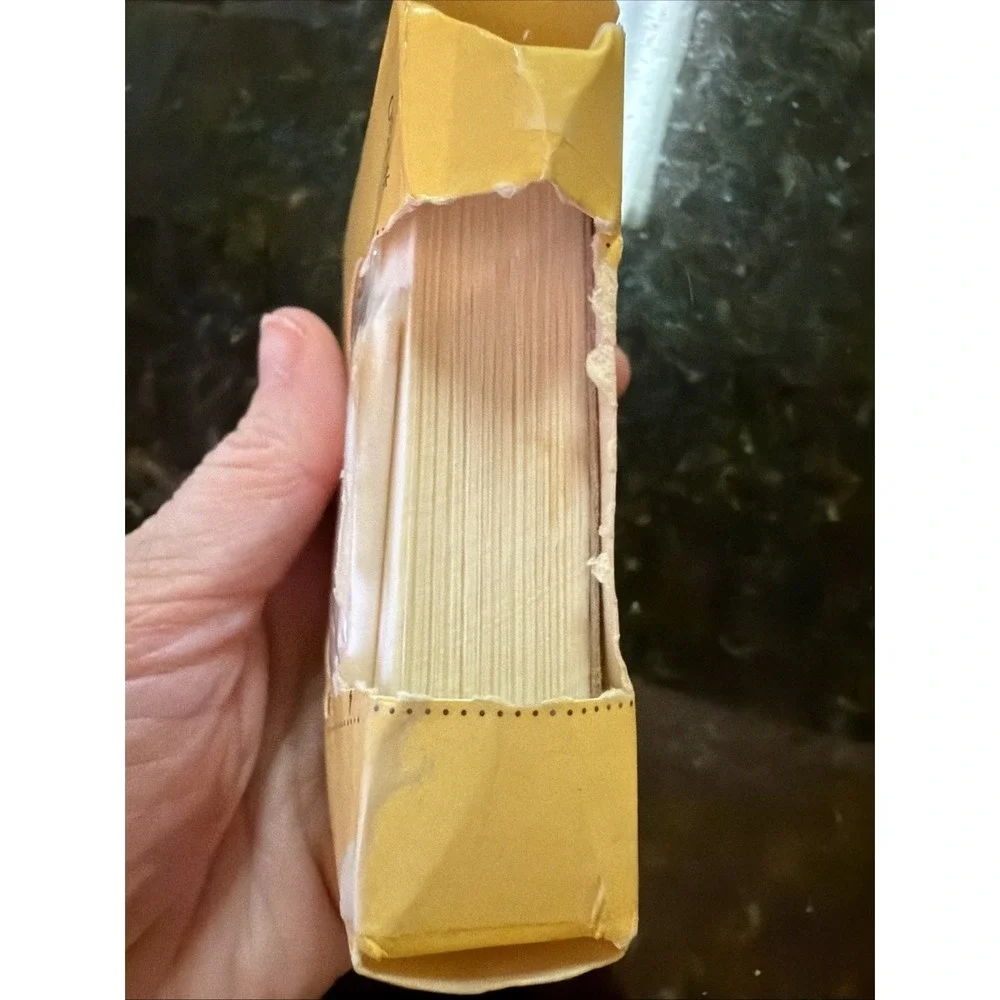 VTG‎ 1977 Goody Wet Strength Curl Papers Open Box 500 Ct Hair Roller Paper Prop